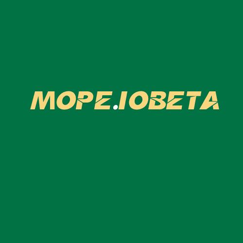 Logo da MOPE.IOBETA